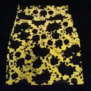 Inkblot maxi skirt